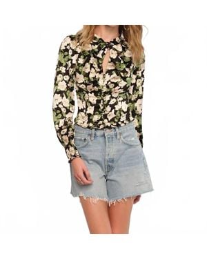 Heartloom Nova Long Sleeve Top - Green