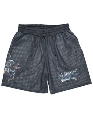 Almost Someday Chain Shorts - Blue