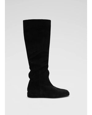 Co. Soft Slouch Boots - Black