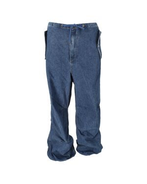 Dion Lee Parachute Wide-Leg Jeans - Blue