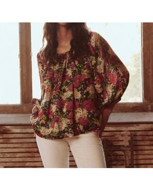 The Great The Palmette Top - Brown