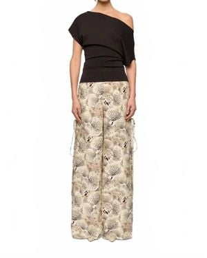 Clea Aveline Knit Top - Metallic