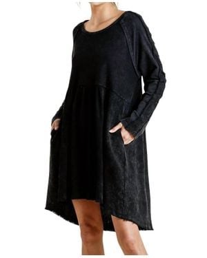 Umgee Let's Get The Party Started Dress - Black