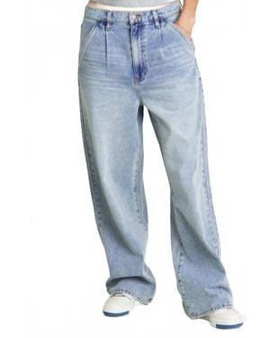 Oliver Logan Thompson Wide Leg Trouser - Blue