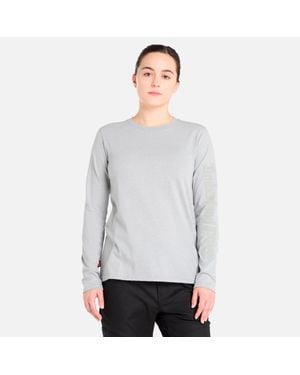 Timberland Pro Core Long-Sleeve T-Shirt - Gray