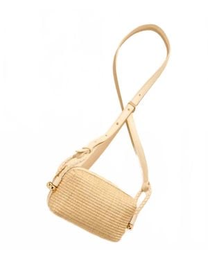 Shiraleah Woven's Gina Crossbody Bag - Metallic
