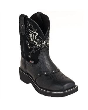 Justin Western Boot - Black