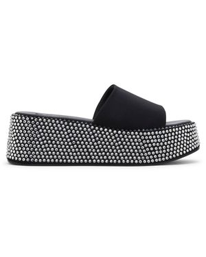 Jessica Rich Stardust Platform Slide - Black