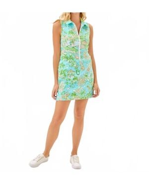 Lilly Pulitzer Kathy Bow Dress - Green