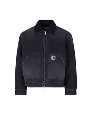 Carhartt Og Arcan Organic Cotton Jacket - Blue