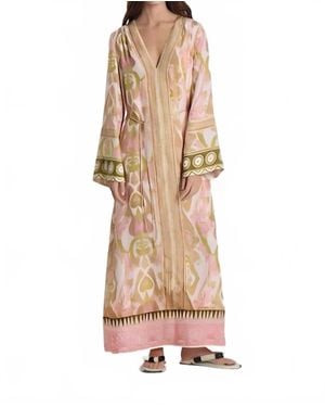 Maria Cher Delancey Anne Long Dress - Natural