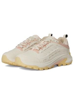 Merrell Moab Speed 2 J038498 Leather Waterproof Hiking Shoes Liq1548 - White