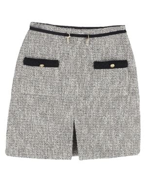 Maje Jinie Tweed Mini Skirt - Gray