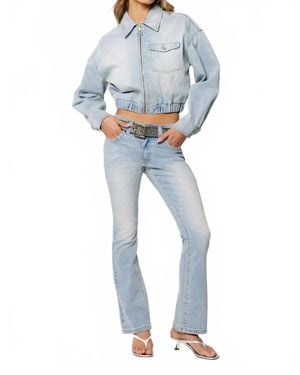 Abrand Jeans Low-Rise 99 Low Boot Jeans - Blue