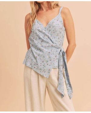 AEMI + CO Malorie Top - Blue