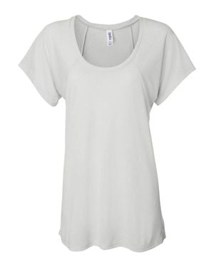 Bella Canvas Flowy Raglan Tee - Gray