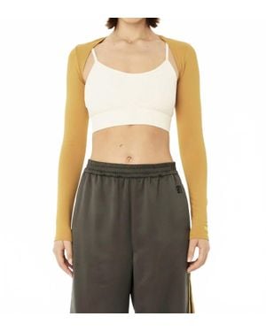 P.E Nation Reform Bolero Top - Gray