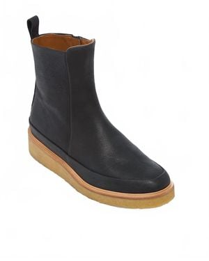Coclico Hip Leather Boot - Black