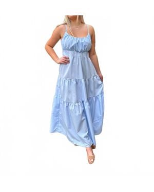 She + Sky Mount Maxi Dress - Blue