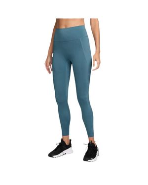 Nike Universa Leggings Smokey 7/8 Skinny Leg Active Dsgl300 - Blue