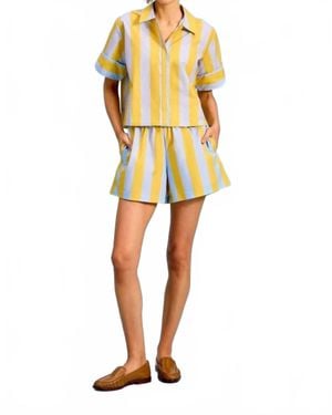 Livro Pool Pull On Shorts - Yellow