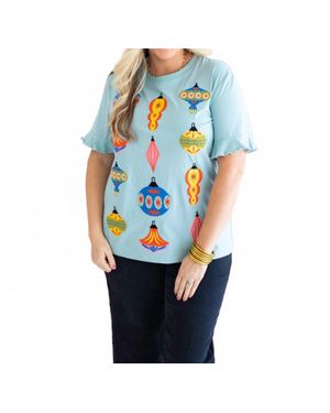 Layerz Clothing Judy Crewneck Tee - Blue