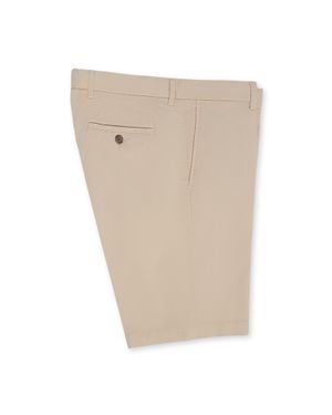 Scott Barber Microsanded Stretch Twill Short, Khaki - Natural