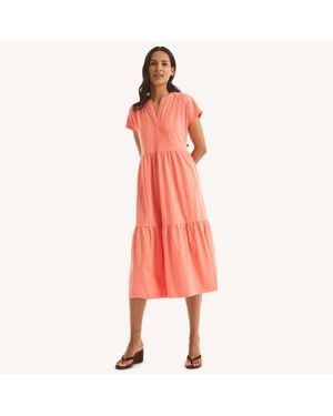 Nautica Tiered Dress - Black