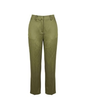 Trussardi Green Viscose Pants