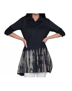 Stella Carakasi Tiburon Icon Printed Tunic - Black