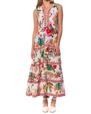Tolani Harshi Sleeveless Maxi Dress - Red