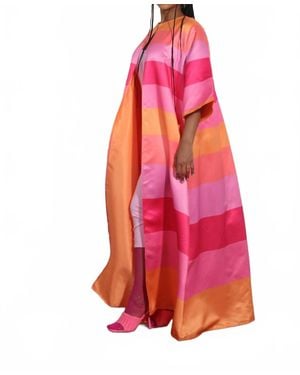 Love The Queen Sherbet Kimono Jacket - Red