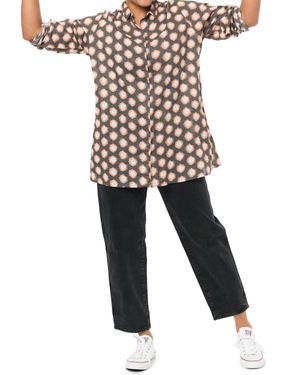 Tulip Clothing Logan Button Down Top - Black