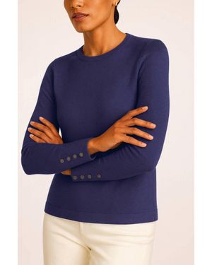 J'Envie/Eli Dorothea Long Sleeve Top - Blue