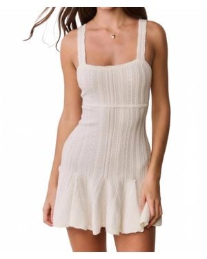 LoveShackFancy Tabatha Dress - White