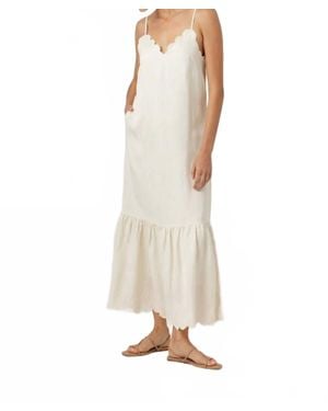Sundays Amaya Linen Dress - Natural