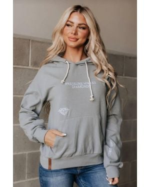 Ampersand Ave College Hoodie - Gray
