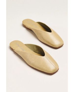 Jeffrey Campbell Advocate Mules - Natural