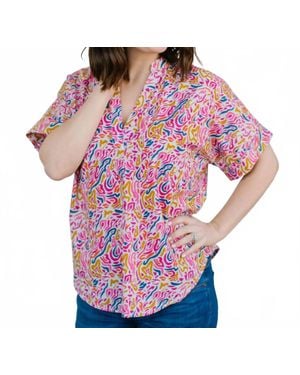 Michelle Mcdowell Rachel Top - Pink