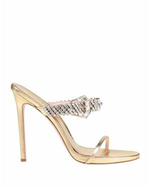 Gedebe Bianca Leather Sandal - White