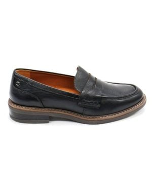 Pikolinos Aldaya W8J Leather Loafers - Black