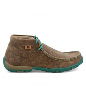 Twisted X Chukka Driving Moccasins - Green