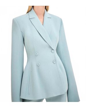 Alexis Helen Fitted Blazer Jacket - Blue