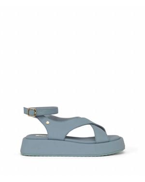Matt & Nat Noya Vegan Leather Sandals - Blue