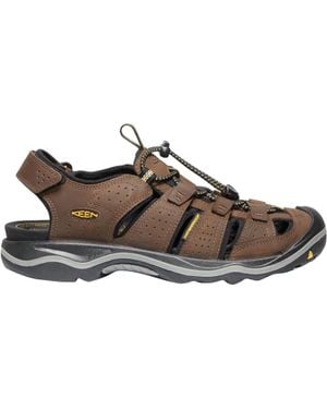 Keen Rialto Back Strap Leather Sandal - Brown