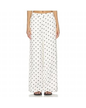 Line & Dot Ravyn Wide Leg Pants - White