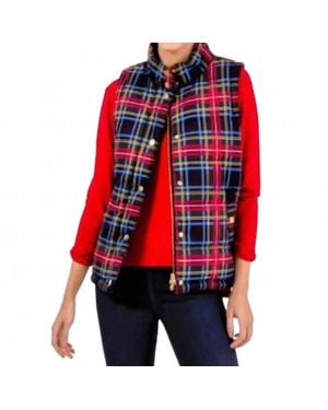 Gretchen Scott Duke Of York Puffer Vest - Red