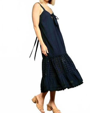 Nightcap Costa Coquette Dress - Blue