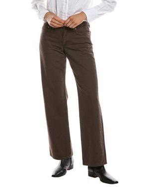 Rag & Bone Saige Low-Rise Full Relaxed Straight - Brown