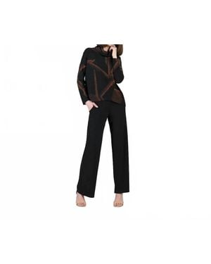 Clara Sunwoo Lightweight Cozy Tipped Hem Sweater - Black